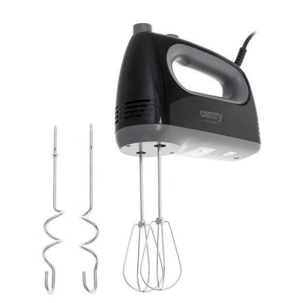 Camry | Hand mixer | CR 4220b | Hand Mixer | 300 W | Number of speeds 5 | Turbo mode | Black