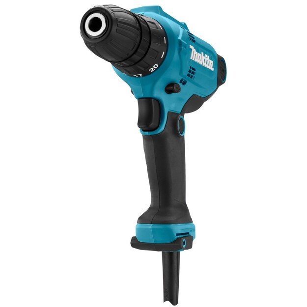 Makita DF0300 drill 1500 RPM Keyless 1.2 kg Black, Blue