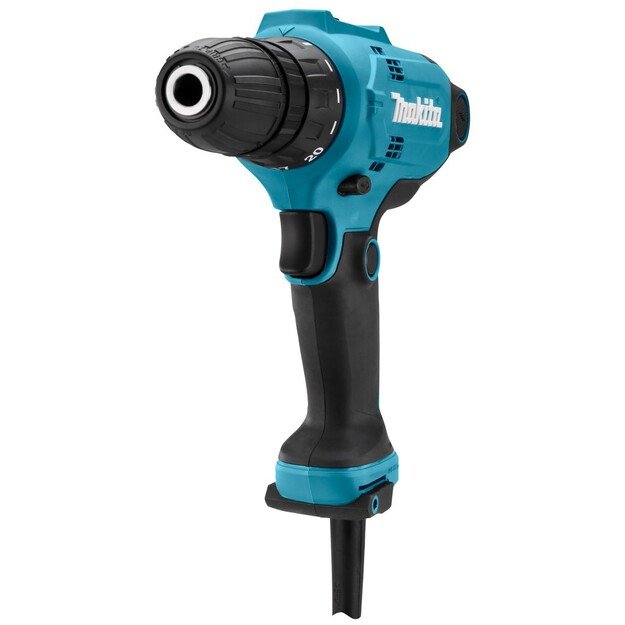 Makita DF0300 drill 1500 RPM Keyless 1.2 kg Black, Blue
