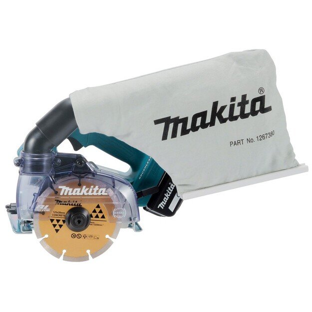 Makita DCC500Z portable circular saw 12.5 cm Green 5