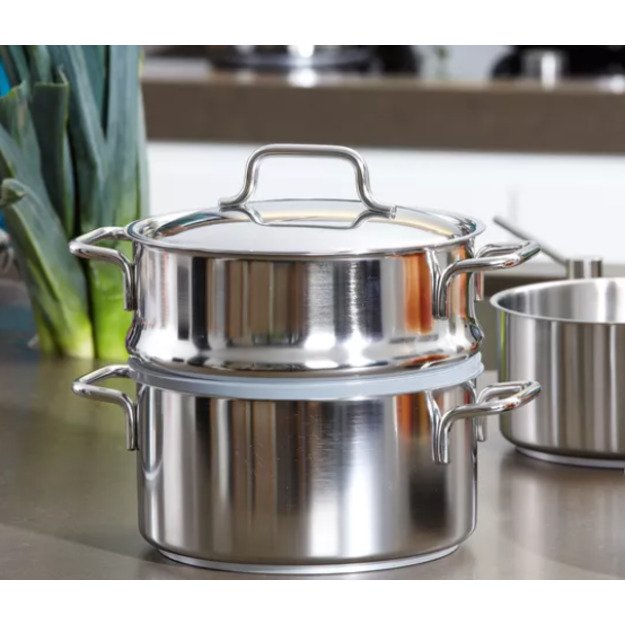 Demeyere APOLLO 7 40850-355-0 saucepan 8.4 L Round Silver