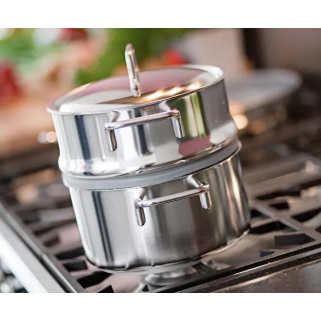 Demeyere APOLLO 7 40850-355-0 saucepan 8.4 L Round Silver