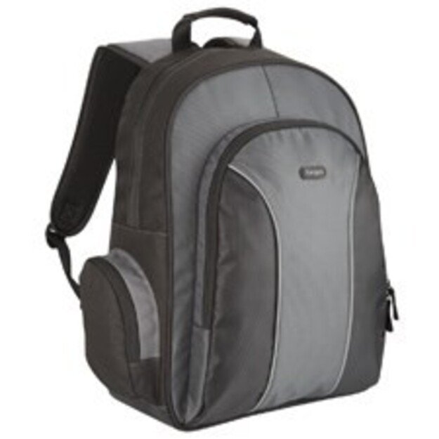 Targus | Essential Laptop Backpack | Backpack | Black/Grey