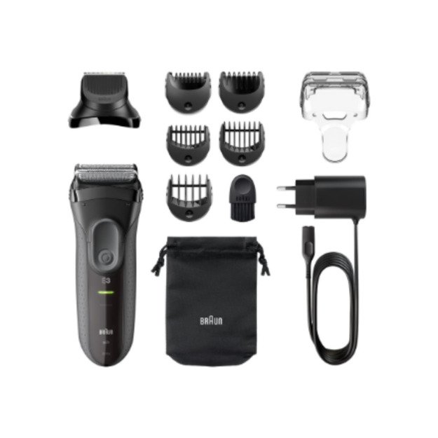 Braun Shave&Style Shaver | 3000BT Series 3 | Operating time (max) 45 min | NiMH | Black 7