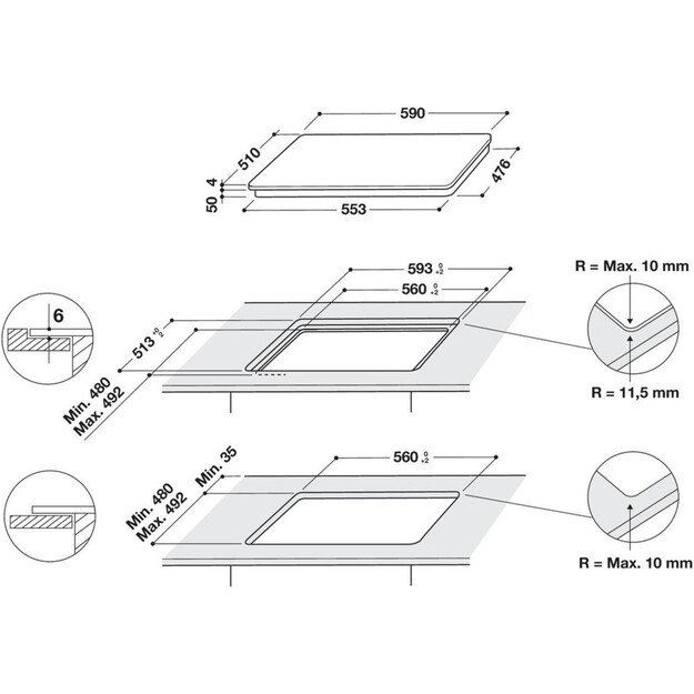 WHIRLPOOL WS Q2160 NE