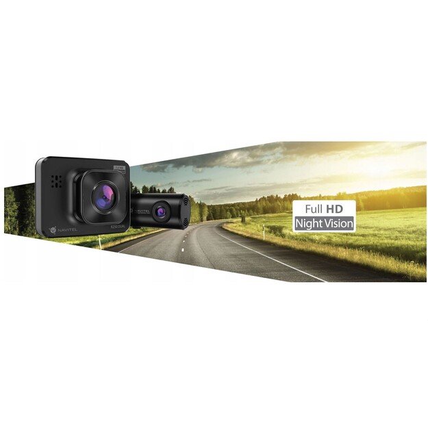 Navitel | R250 DUAL | Full HD | Dash Cam With an Additional Rearview Camera