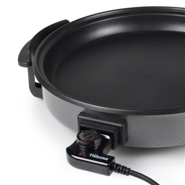 Tristar | Multifunctional grill pan | PZ-2964 | Diameter 40 cm | Grill | 1500 W | Lid included | Fixed handle | Black 2