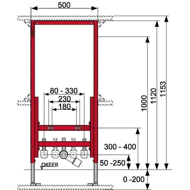 TECE 112cm 9330000 1120H