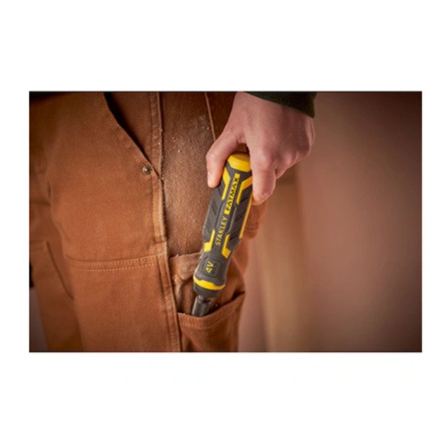 Stanley | FATMAX 4V Power Assist Screwdriver | Yellow/Black