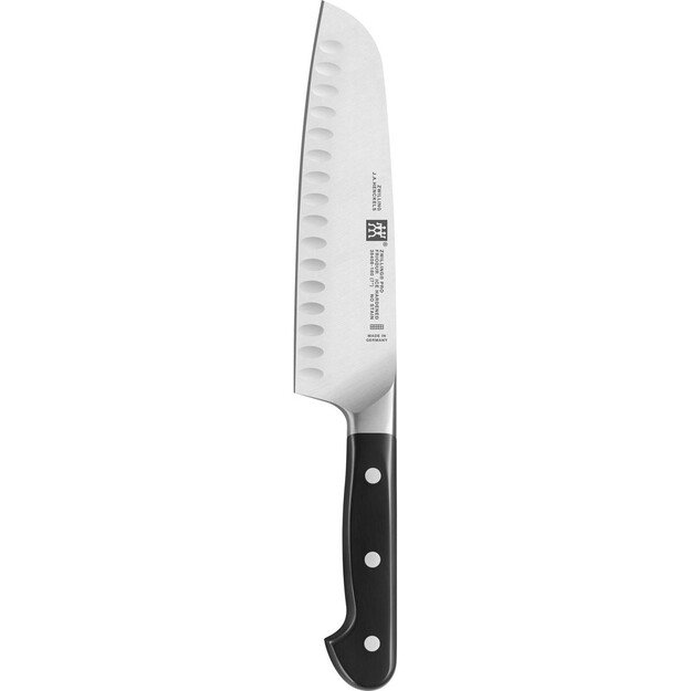 Santoku knife with grooves Zwilling Pro - 18 cm