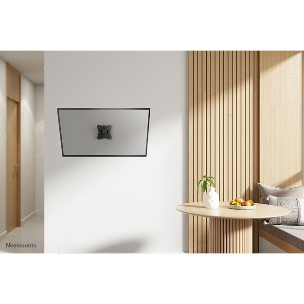 Neomounts Wall mount | NM-W60BLACK Monitor/TV mount wall | Tilt | 10-30   | Maximum weight (capacity) 25 kg | Black