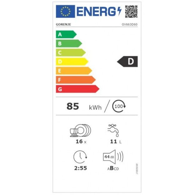 GORENJE GV663D60