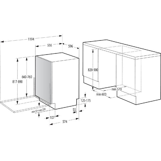 GORENJE GV663D60