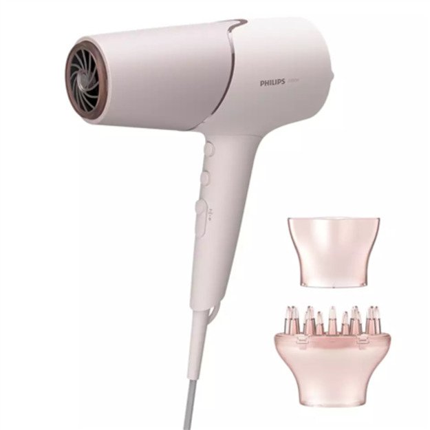 Philips 5000 series BHD530/00 hair dryer 2300 W Pink, White