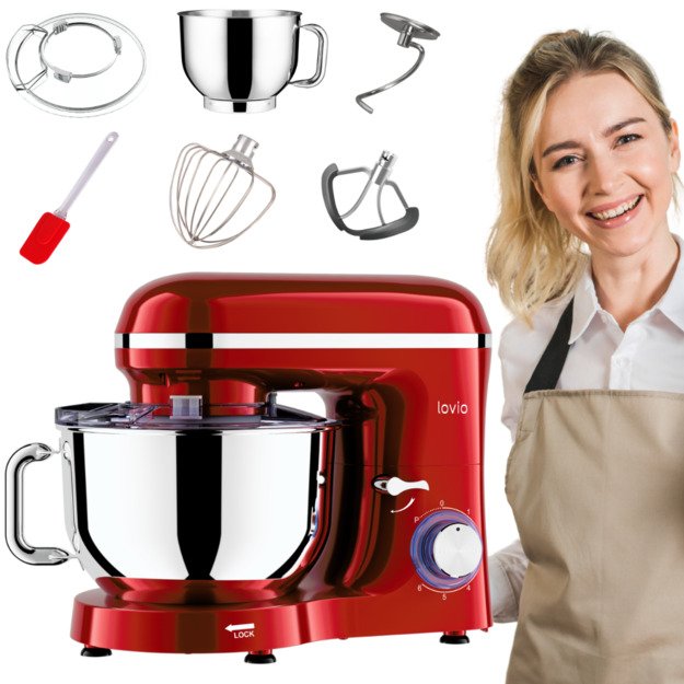 Lovio LVSTM01RD ChefAssistant Red 3