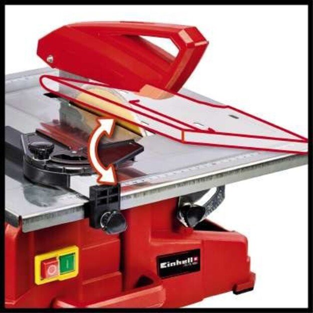 Tile cutting machine EINHELL TC-TC 800, power 800 W, disc 180 mm., max. cutting height 45&deg;/9 4