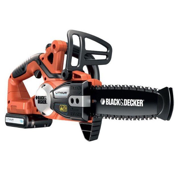 Akumuliatorinis grandininis pjūklas ku. 18V 2,0Ah BLACK+DECKER