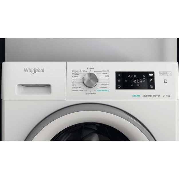 Whirlpool FFWDB 976258 SV EE washer dryer Freestanding Front-load White E