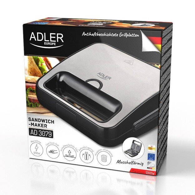ADLER AD 3079 sandwich toaster 2