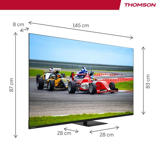 TV Set LCD 65  QLED 4K/65QG7C14 Thomson