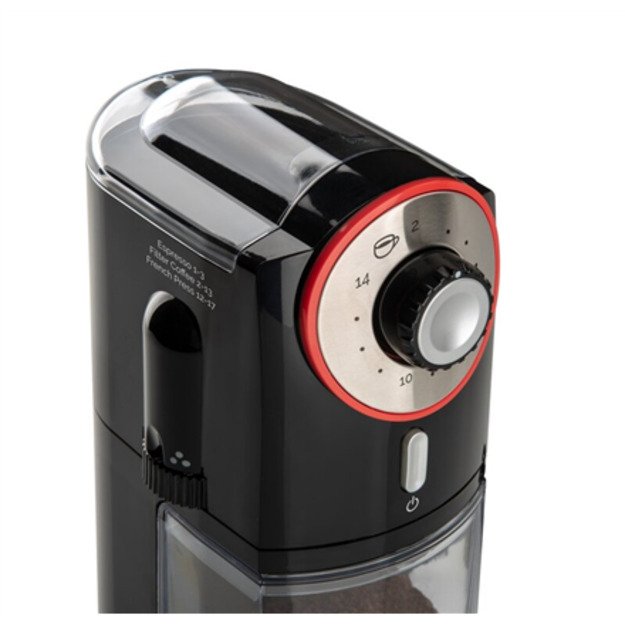 ETA | Grinder | Perfetto ETA006890000 | 100 W | Coffee beans capacity 200 g | Lid safety switch | Number of cups Up to 14 pc(s)