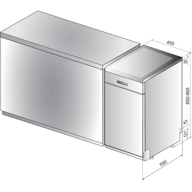 WHIRLPOOL WSFO 3O34 PF