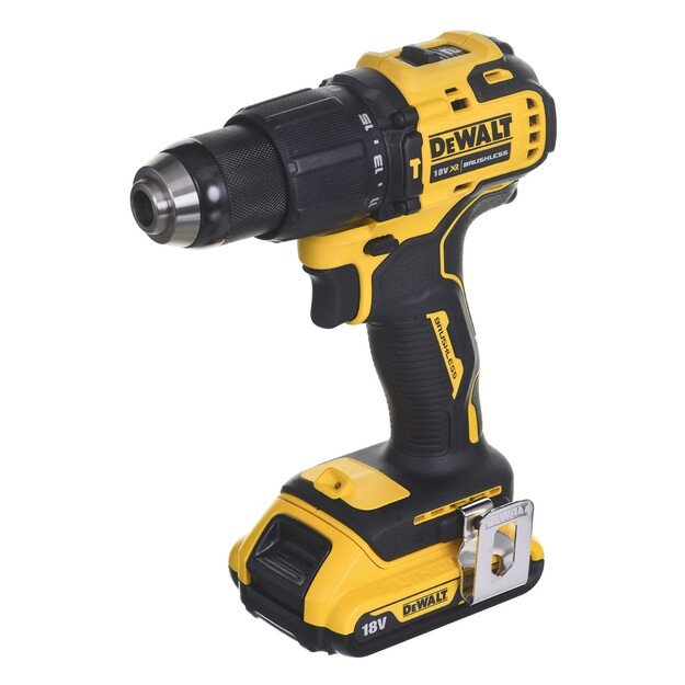 Smūginis suktuvas gręžtuvas 18V 2x2.0ah+ład DCD709D2T DEWALT