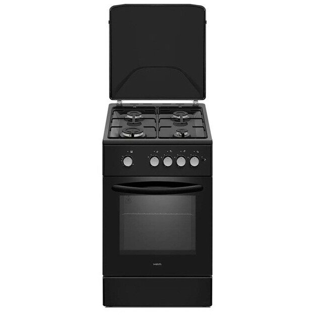 MPM MPM-56-KGF-21/B Gas cooker Black