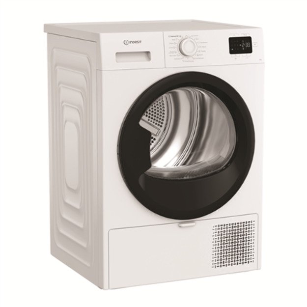INDESIT Dryer Machine | C YD 92D WB EE | Energy efficiency class E | Front loading | 9 kg | Digital | Depth 60.7 cm | White