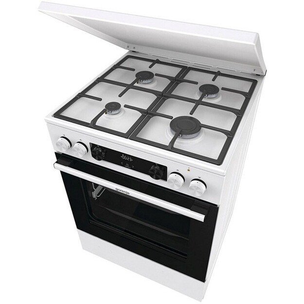 Gorenje GKS6C71WF Freestanding cooker with oven White 11