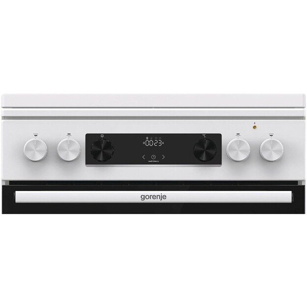 Gorenje GKS6C71WF Freestanding cooker with oven White 1