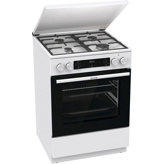 Gorenje GKS6C71WF Freestanding cooker with oven White 10