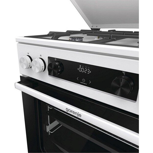 Gorenje GKS6C71WF Freestanding cooker with oven White 9