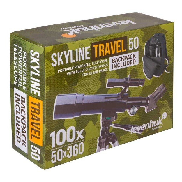 Teleskop LEVENHUK Skyline Travel 50