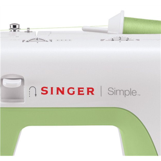 Singer | Sewing Machine | Simple 3229 | Number of stitches 31 | Number of buttonholes 1 | White/Green