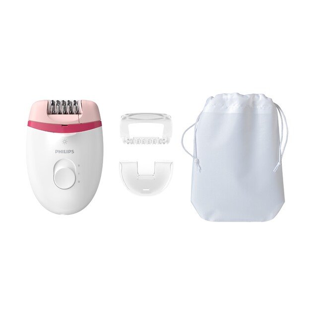 Philips Epilator BRE255/00 Satinelle Essential Number of power levels 2 White/Pink