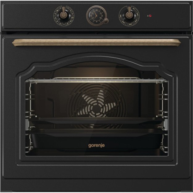 Gorenje BOS67371CLB oven 77 L 2300 W A Black