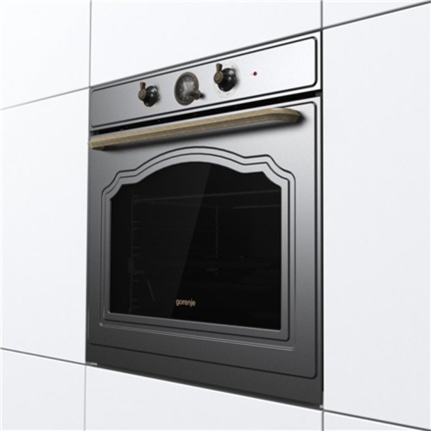Gorenje BOS67371CLB oven 77 L 2300 W A Black