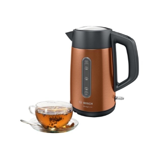Bosch | Kettle | TWK4P439 | Electric | 2400 W | 1.7 L | Stainless steel | 360&deg; rotational base | Copper