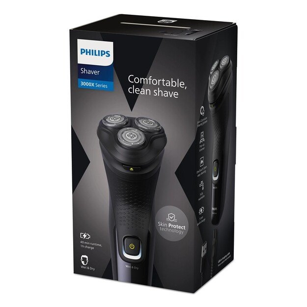 Philips X3021/00 men s shaver Rotation shaver Trimmer Black