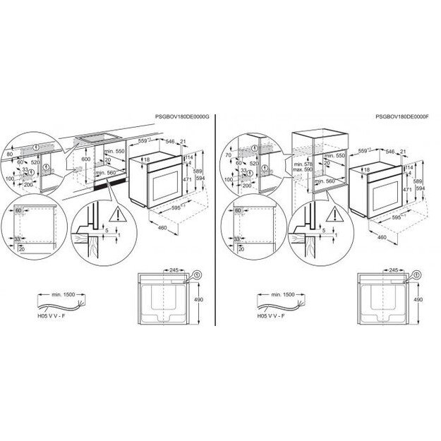 Orkaitė ELECTROLUX EOB7S31X