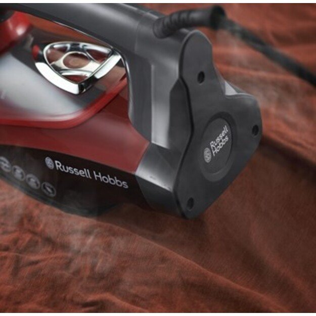 Russell Hobbs 25090-56 iron Dry & Steam iron Ceramic soleplate 2600 W Black, Grey, Red