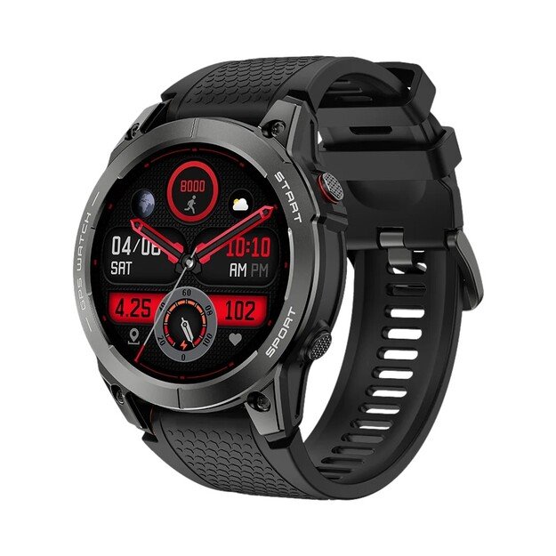 Smartwatch sports Manta Activ X GPS black