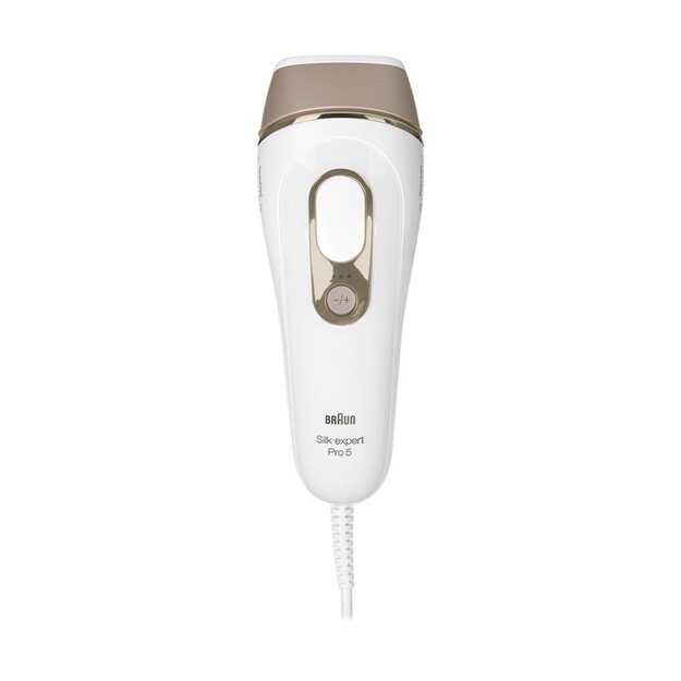 Braun Silk-expert Pro 5 Epilator | PL5052 | Bulb lifetime (flashes) 400.000 | Number of power levels 10 | White/Gold 13