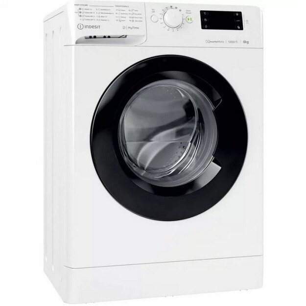 INDESIT | Washing machine | MTWSE 61294 WK EE | Energy efficiency class C | Front loading | Washing capacity 6 kg | 1151 RPM | D