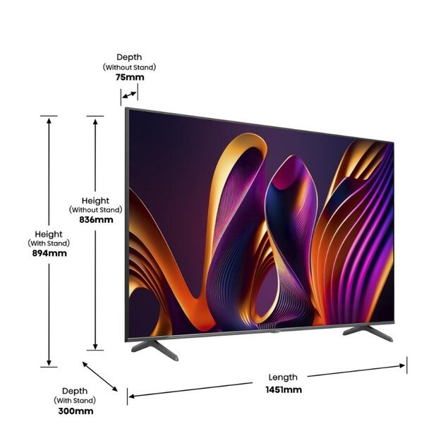 QLED televizorius Hisense 65E7NQ PRO