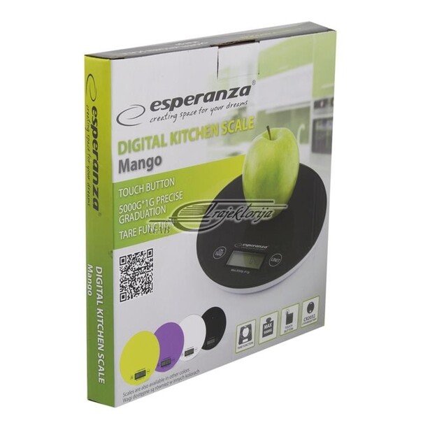 ESPERANZA DIGITAL KITCHEN SCALE MANGO EKS003K