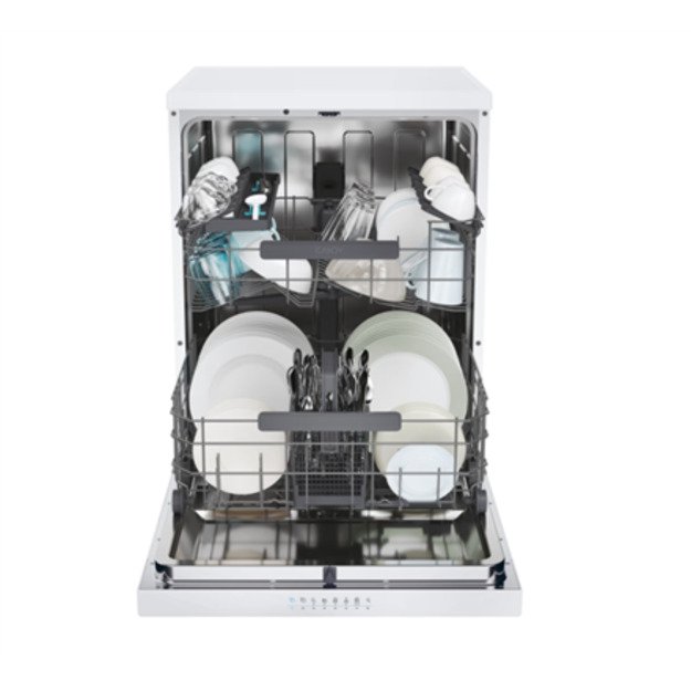 Candy Dishwasher | CF 5C4F0PW | Free standing | Width 59.7 cm | Number of place settings 15 | Number of programs 8 | Energy effi