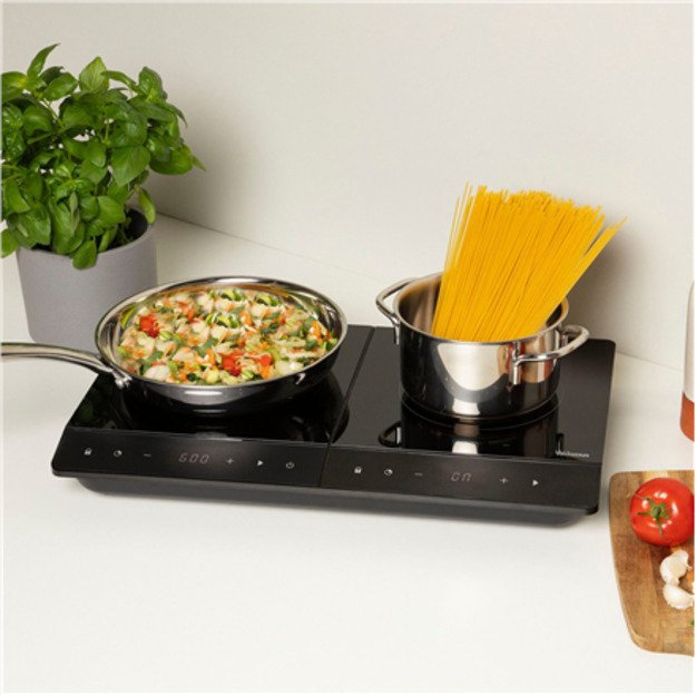 Tristar Table Hob | IK-6162 | Number of burners/cooking zones 2 | Black | Induction