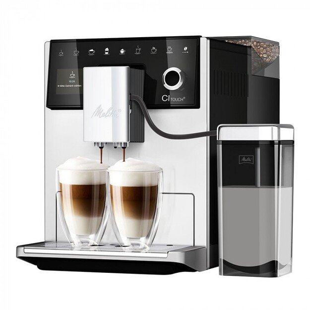 MELITTA F630–101  CI TOUCH automatinis kavos aparatas, sidabro             